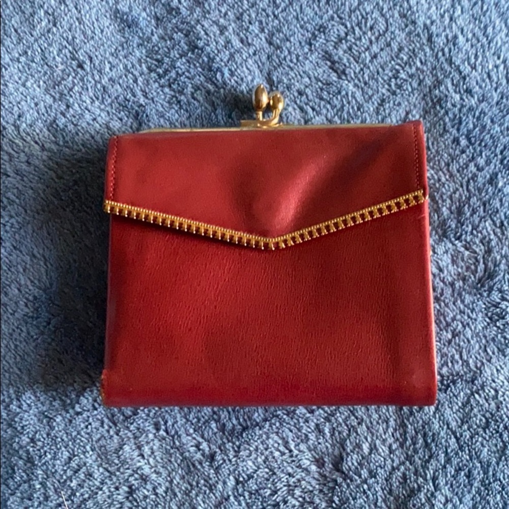 Vintage Red Wallet